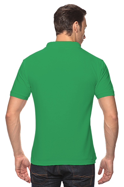Заказать мужскую поло в Москве. Рубашка Поло Ирландский четырехлистный клевер от printik - готовые дизайны и нанесение принтов.