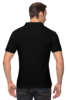 Заказать мужскую поло в Москве. Рубашка Поло Sokolov polo black от garrissonds@gmail.com - готовые дизайны и нанесение принтов.