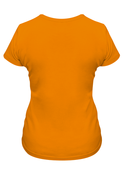 Заказать женскую футболку в Москве. Футболка классическая Clockwork orange от YellowCloverShop - готовые дизайны и нанесение принтов.