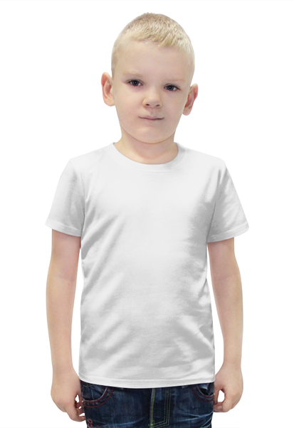 Заказать детскую футболку в Москве. Футболка с полной запечаткой для мальчиков Сами с усами от Metronomy - готовые дизайны и нанесение принтов.