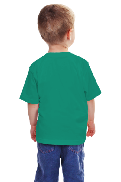 Заказать детскую футболку в Москве. Детская футболка классическая унисекс Зеленый_ от balden - готовые дизайны и нанесение принтов.